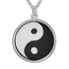 Yin Yang in Schwarz und Weiß
