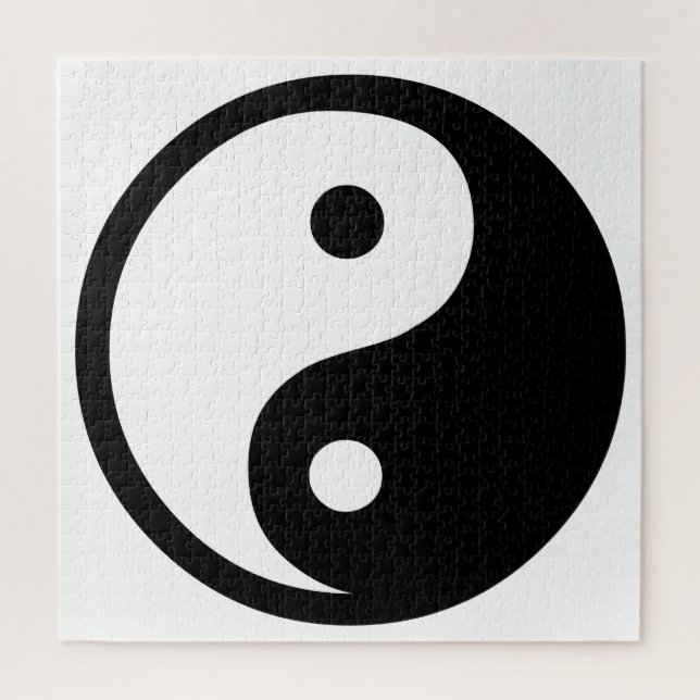 Yin Yang Jigsaw Puzzle (Vertikal)