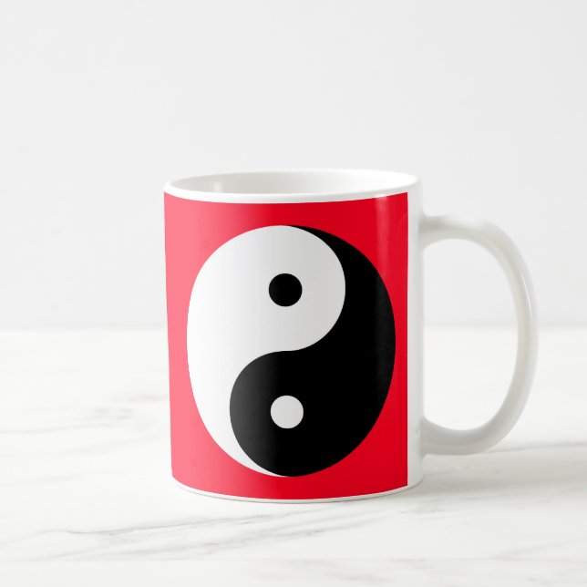 "YIN YANG " KAFFEETASSE (Rechts)