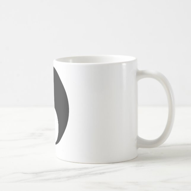 Yin__Yang Kaffeetasse (Rechts)