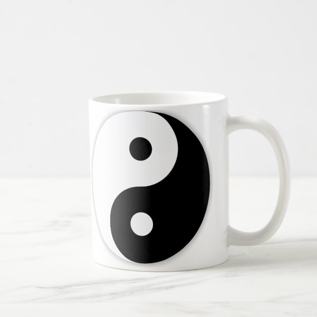 Yin & Yang Kaffeetasse (Rechts)