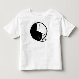 Yin & Yang Kätzchen Kleinkind T-shirt