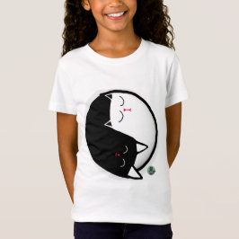 Yin & Yang Kätzchen T-Shirt