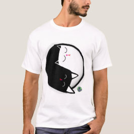 Yin & Yang Kätzchen T-Shirt