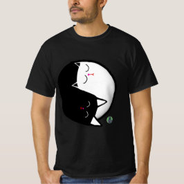 Yin & Yang Kätzchen T-Shirt