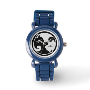 yin Yang-Kätzchenarmbanduhr Armbanduhr