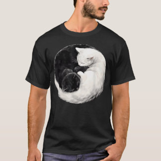 Yin Yang Katze T-Shirt