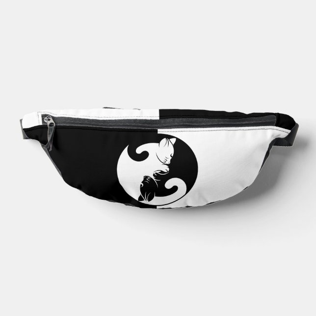 Yin-Yang-Katzen Bauchtasche (Ablage )
