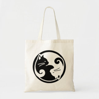 Yin Yang Katzen Tragetasche