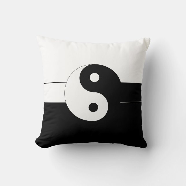Yin Yang Kissen (Vorderseite)