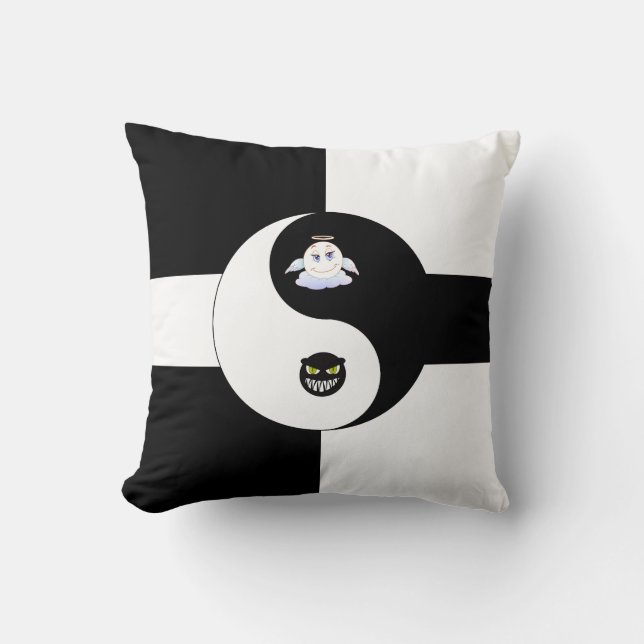 Yin Yang Kissen (Vorderseite)