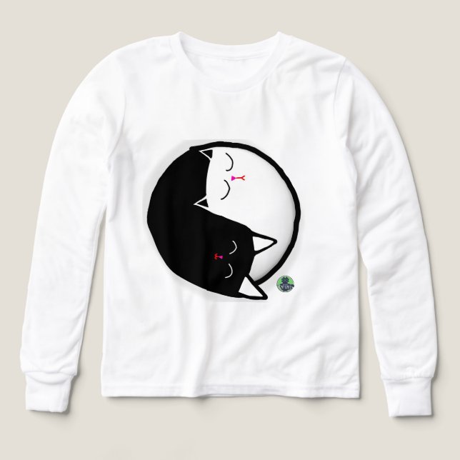 Yin & Yang Kitties (Motif recto)