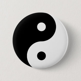 Yin Yang Knöpfe Button