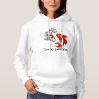 Yin Yang Koi Fish Botanic Garden Business Logo