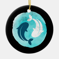Yin Yang Koi Fish Design Balance Harmonie Yoga