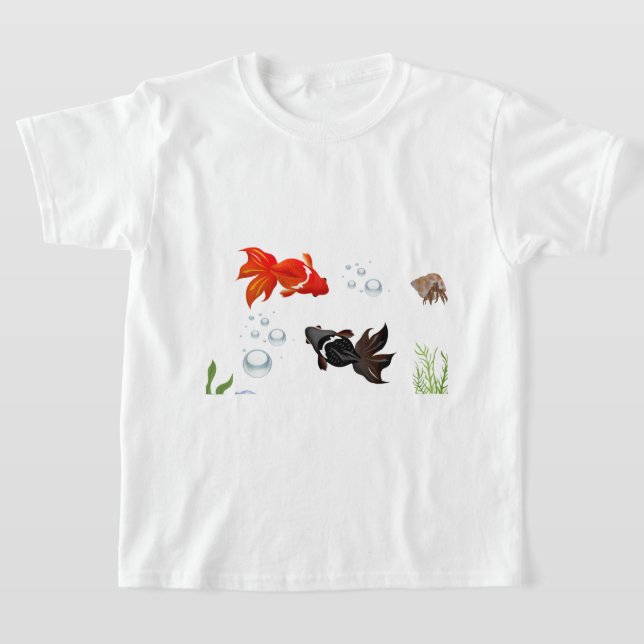 Yin Yang Koi Fish T-Shirt | Japanese Zen & Balan (Ablage )