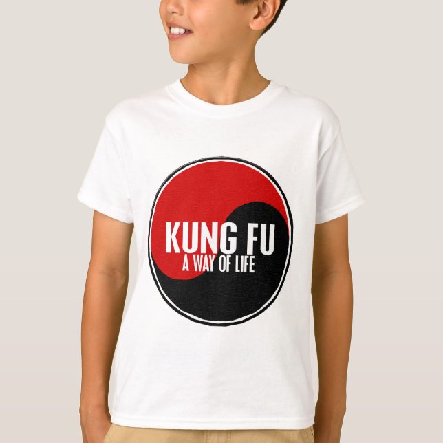 Yin Yang Kung Fu 1 T-Shirt (Vorderseite)