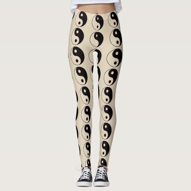 Yin Yang Leggings (Vorderseite)
