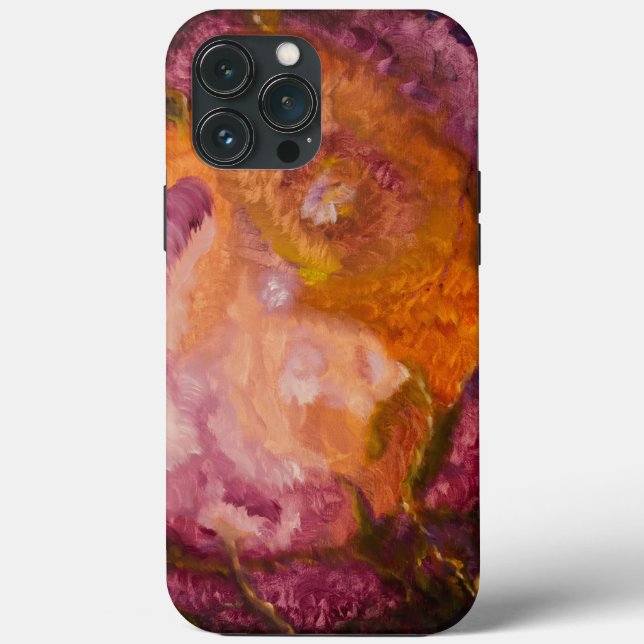 Yin Yang lila orange Case-Mate iPhone Hülle (Rückseite)