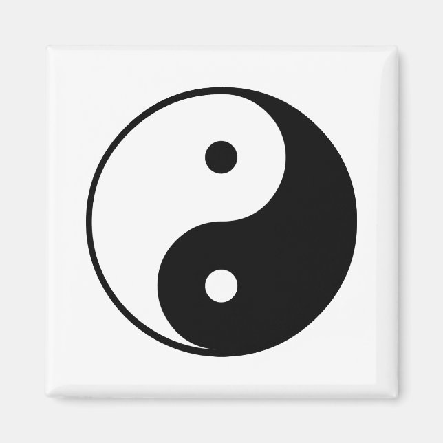 Yin Yang Magnet (Vorne)