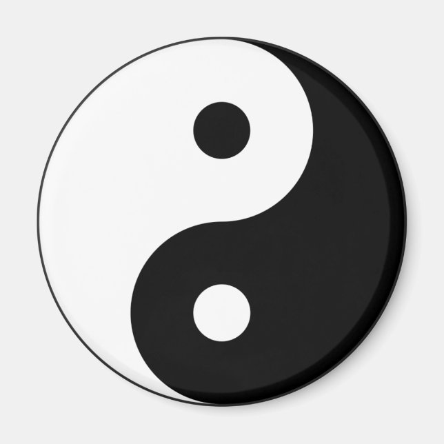 Yin Yang Magnet (Vorne)
