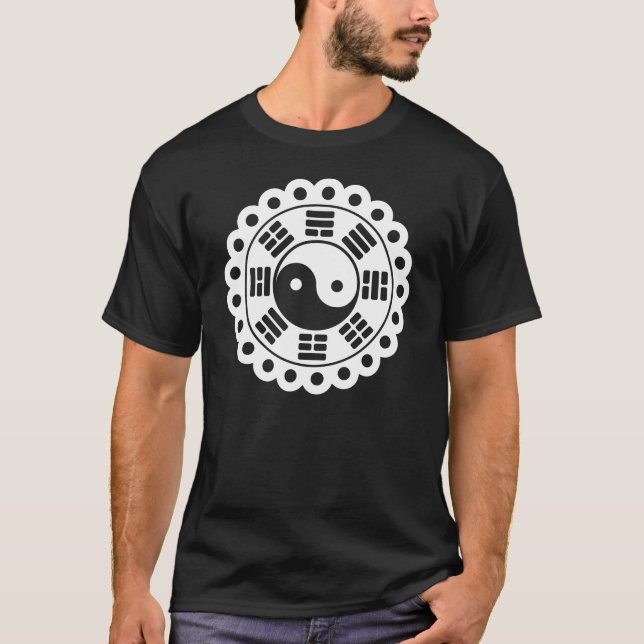 Yin Yang Mandala T-Shirt (Vorderseite)