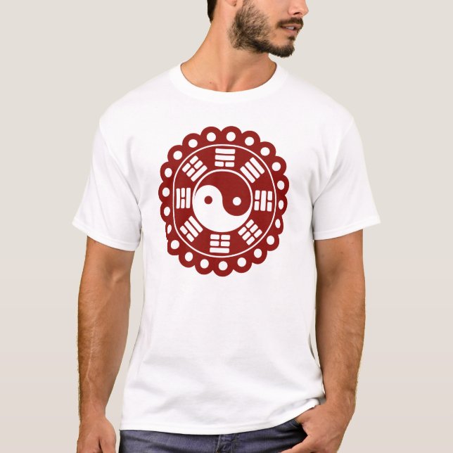 Yin Yang Mandala T-Shirt (Vorderseite)