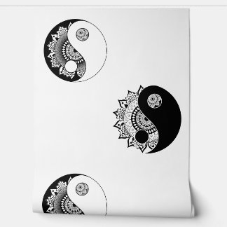 Yin Yang Mandala Tapete