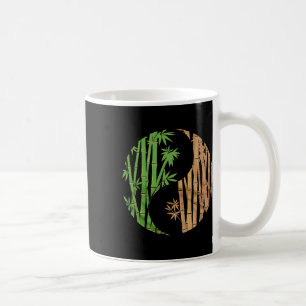 Yin Yang Mboo Harmonie Zen Symbol Yoga Grafik Frau Kaffeetasse