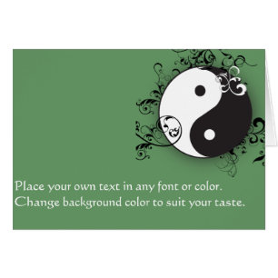 Yin-Yang mit Scrollen