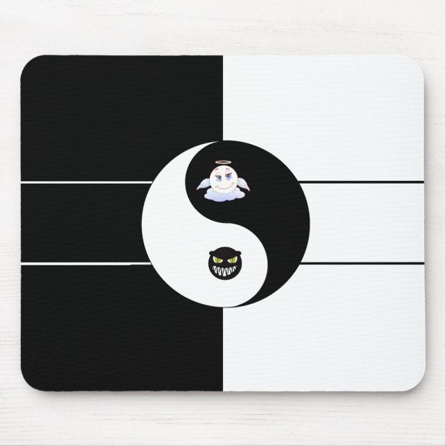 Yin Yang Mousepad (Vorne)
