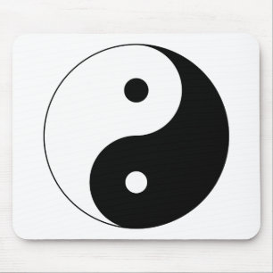 Yin Yang Mousepad