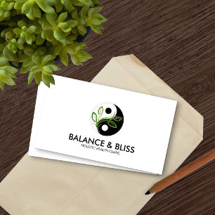 Yin Yang - Naturbalance Visitenkarte