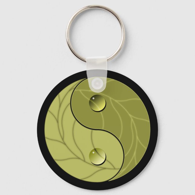 Yin Yang Nature Schlüsselanhänger (Vorderseite)