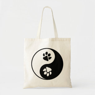 Yin Yang Paw Tragetasche