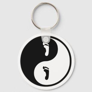 Yin Yang Podiatry Schlüsselanhänger