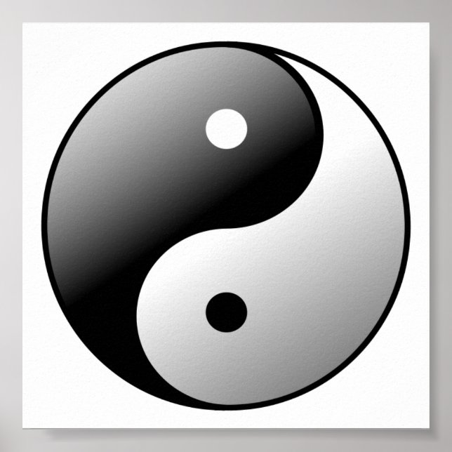 Yin & Yang Poster (Vorne)