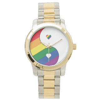 YIN YANG RAINBOW FARBEN ARMBANDUHR