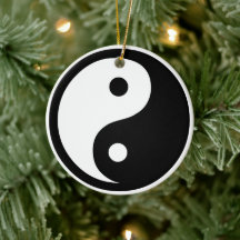 Yin Yang Runde Ornament Dekoration