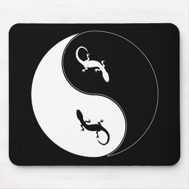 Yin Yang Salamander Mousepad (Vorne)