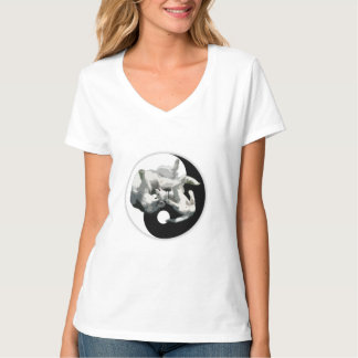 Yin-Yang Schlittenhund-T - Shirt