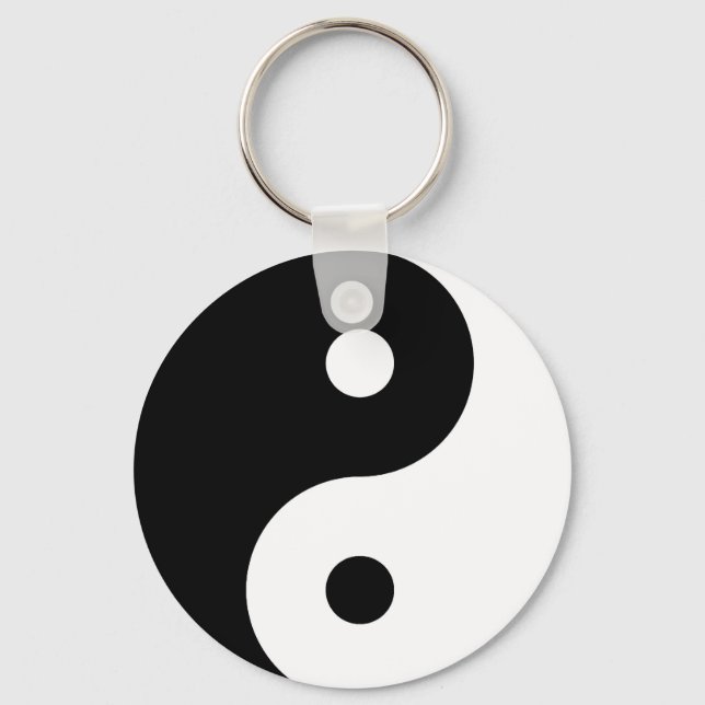 Yin Yang Schlüsselanhänger (Vorderseite)