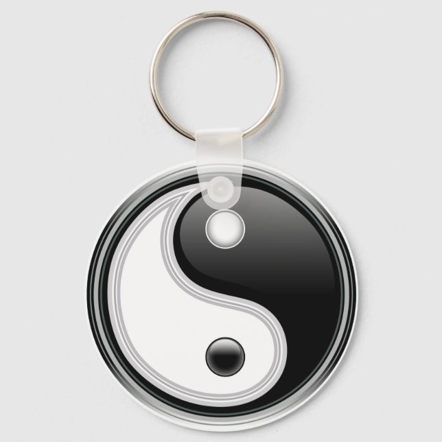Yin-Yang Schlüsselanhänger (Vorderseite)