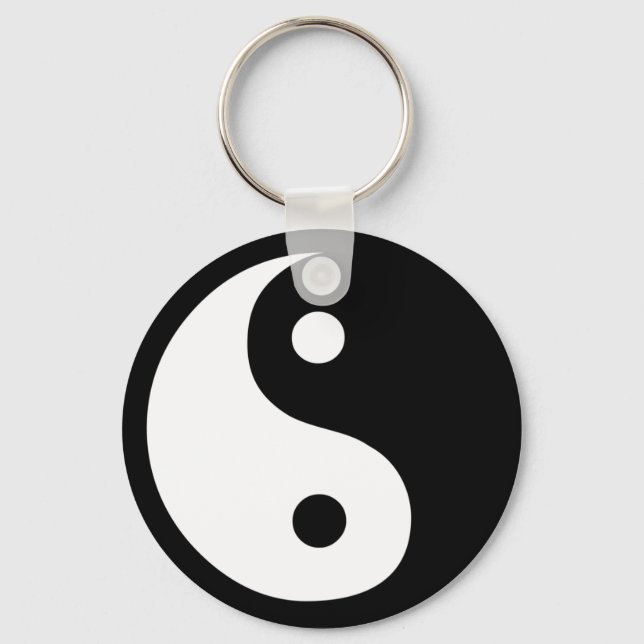 Yin Yang Schlüsselanhänger (Vorderseite)