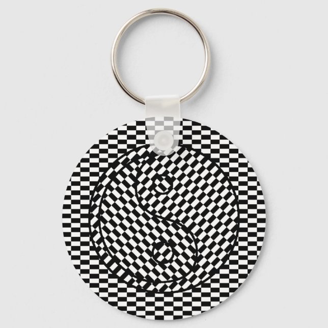 Yin Yang Schlüsselanhänger (Vorderseite)