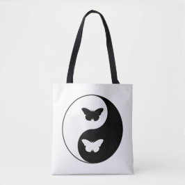 Yin Yang Schmetterling Tasche