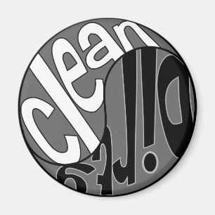 Yin Yang schmutziger sauberer Spülmaschinen-Magne Magnet