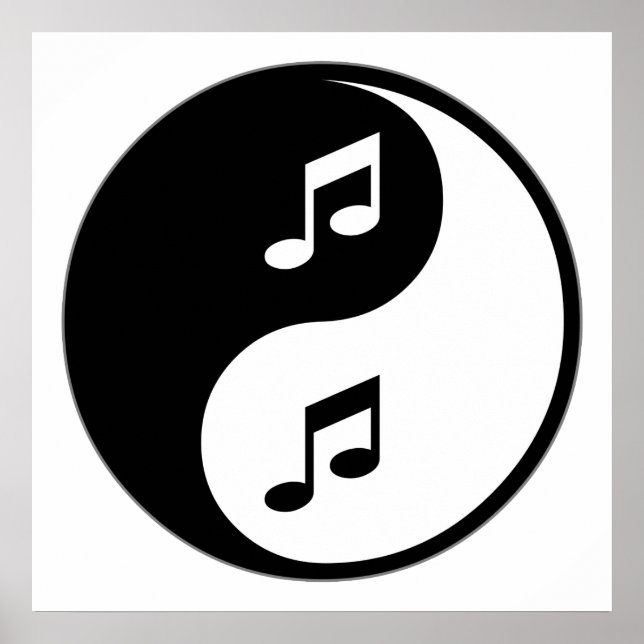 Yin Yang Singing Poster (Vorne)