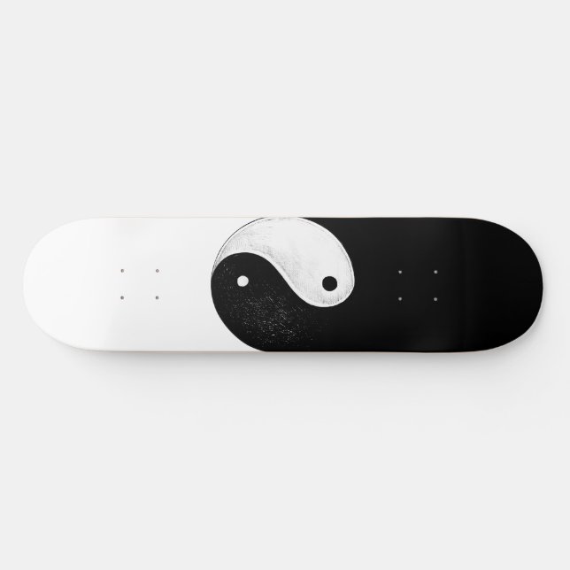 Yin-Yang Skateboard (Horizontal)