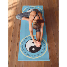 Yin Yang Sky Blue Workout, Pilates und